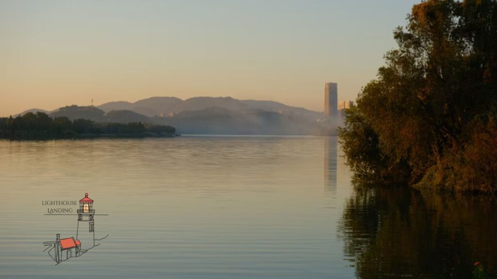 The Dawn of a Landmark A History Forged by the Lake